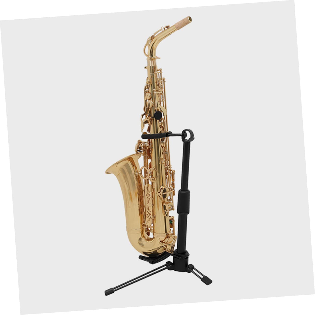 Didiseaon Soporte Eléctrico para Soporte De Trompeta Soporte para Oboe De Suelo Estante para Clarinete Soporte para Instrumentos Abdominales Instrumento De Viento Plegable