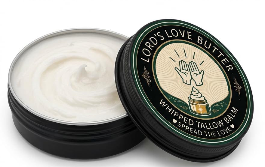 Natural Organic Tallow Balm For Skin That Rejects Synthetic Lotion - Handmade Beef Tallow and Manuka Honey Balm Face Moisturizer for Dry Cracked Hands and Aging Skin - Award Winning