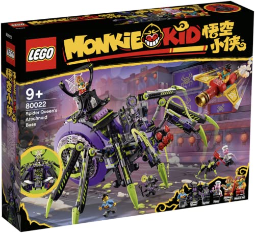 Lego® Monkie Kid™ 80022 La Base Arachnide De Spider Queen - vue 4