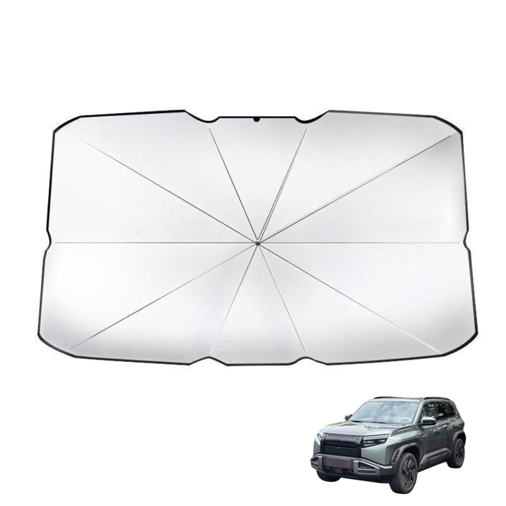AMHVMU Car Windshield Foldable Sunshades,for BYD Ti3