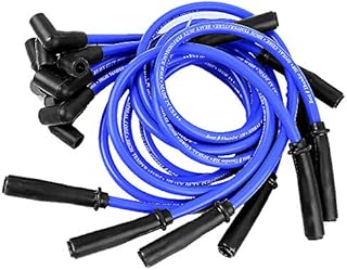 10.5 MM High Performance Spark Plug Wire Set Replacement for HEI SBC BBC 350 383 454 Electronic Ignition HEI Plug Wires