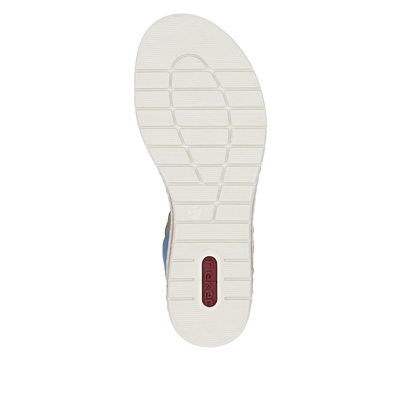 Rieker Damen V4150 Riemchen Sandalen