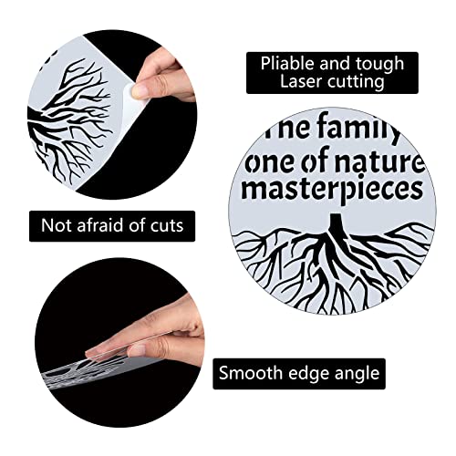 GORGECRAFT Stencil Riutilizzabili per Albero della...