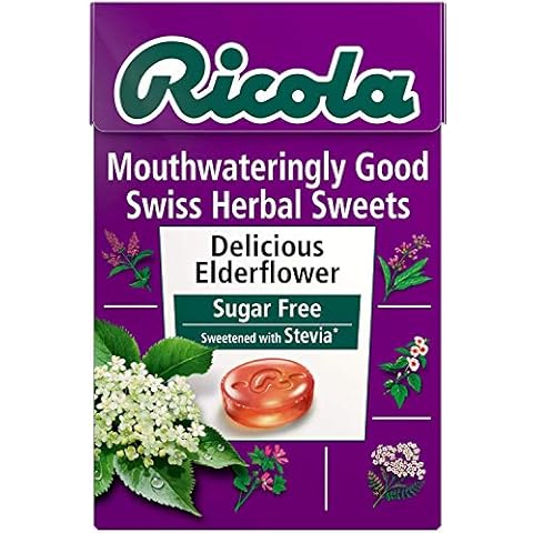 RICOLA Elderflower Herbal Sweets - 45g Pack Cover