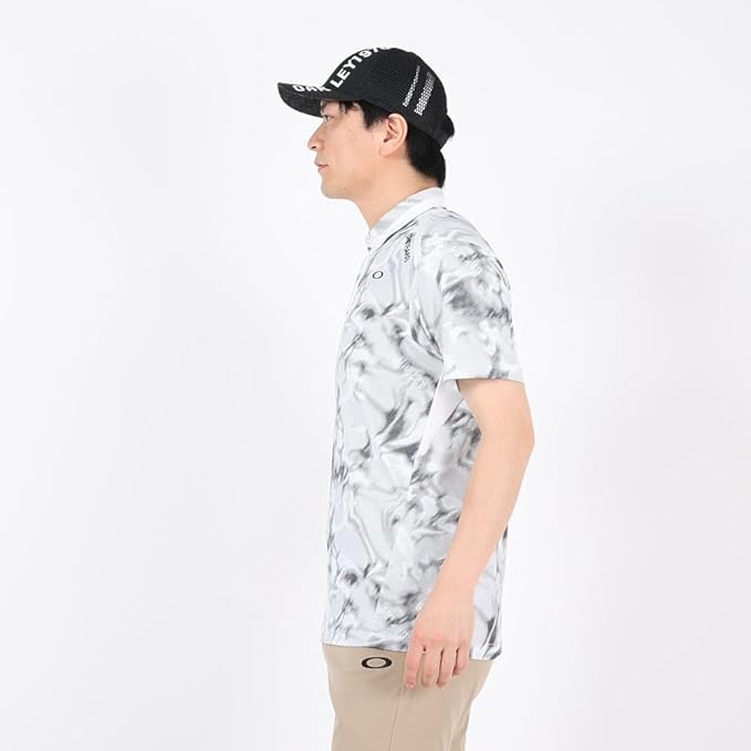 Amazon | [オークリー] ゴルフシャツ DIAGONAL GRAPHIC SHIRT