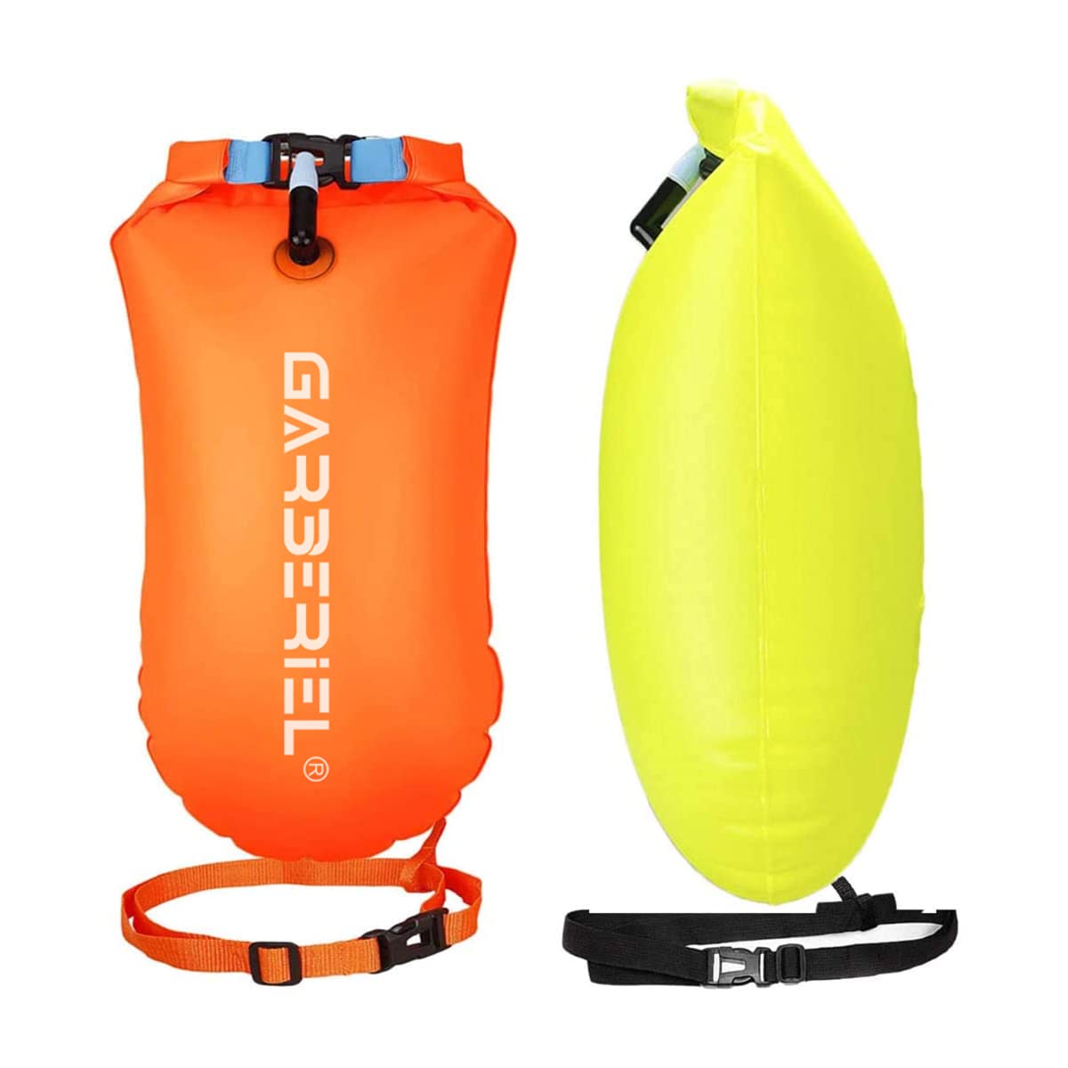 Buy Garberiel 2 Pack Swim Buoy 20L Swim Safety Float and Drybag for