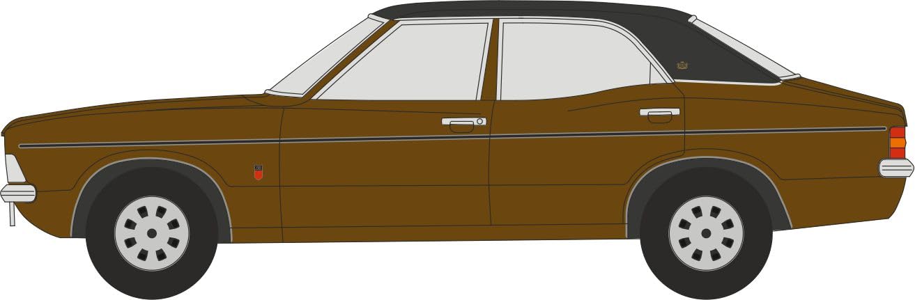 Oxford Diecast 1:76 Ford Cortina Mk3 Tawny Collectable model 76COR3011