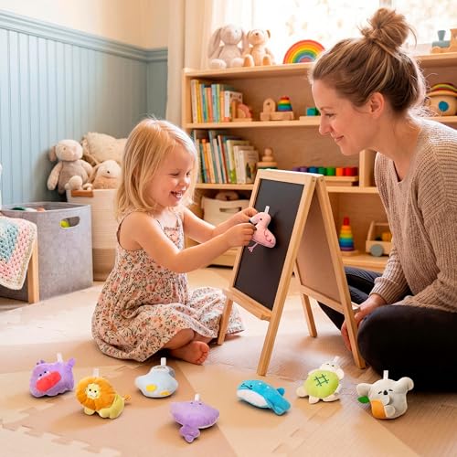 Set de 8 Imanes Decorativos de Peluche para Niños 2.5" miniatura 4