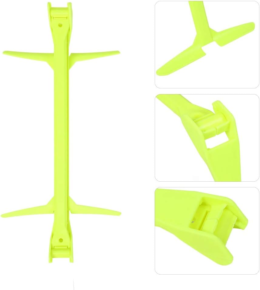 RiToEasysports Football Hurdles,Adjustable Yellow Plastic Speed Training Equipment,Agility Hurdles,2PCs for Athletes Trainers Football Practice Speed Drills School Sports