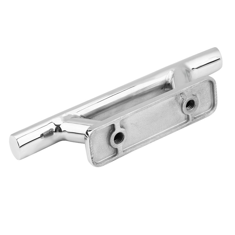 Keenso Boot Klampen, 8 Zoll 316 Edelstahl Bootsklampe Festmacher Klampe für Marine Yacht 20 * 3,5 * 5,3 cm