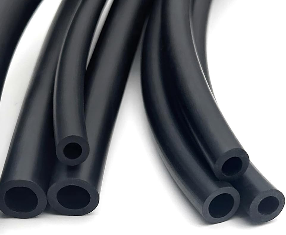 3 Meters Rubber Hose Oil Resistant Nitrile Tube ID 2-19mm Industrial Fuel Oil Line Pipe(OD 10xID 6mm)