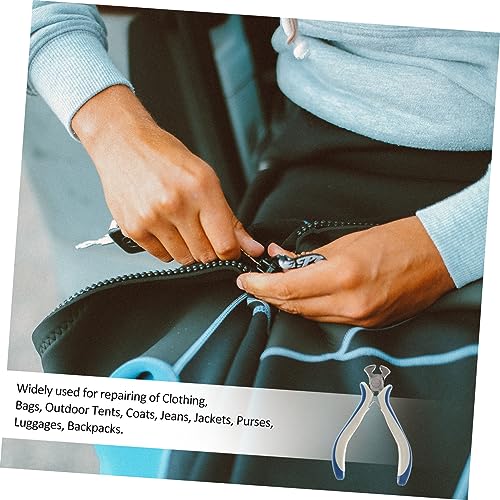 Jaqueta Reparo De Zíper Acessórios De Substituição De Zíper Joalheiros Alicate De Fio De Miçangas Al