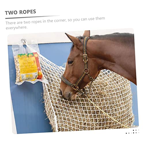 LIOOBO bolsa de palha de cavalo organizador de bolsa para sacola líquido coelhinho dispenser ração r
