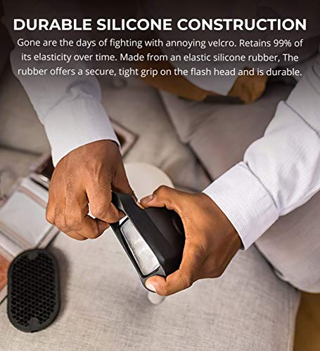 MagMod MagSphere Flash Diffuser Modifier Bundle with MagGrip Universal Magnetic Mount Base, and MagBounce Camera Flash Diffuser - Compatible with Godox, Canon, Nikon, Sony, and Most Speedight Flashes