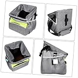 BESPORTBLE シー自転車用ペットバスケット 折りたたみ式 大容量 通気性メッシュ付き ドッグキャリア オックスフォード製 携帯便利