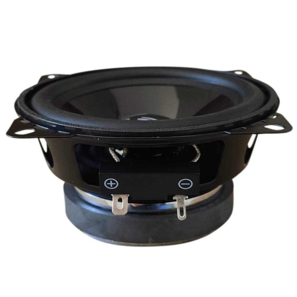 2 altoparlanti compatibile con PHONOCAR SELECTION 02081 woofer 10,00 cm 100 mm 4" di diametro 50 watt rms 140 watt max 4 ohm 90 db spl auto, a coppia