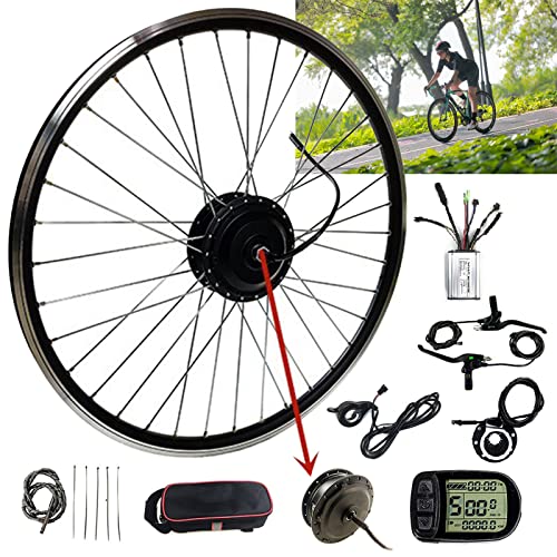 Kit De Conversión De Bicicleta Eléctrica Con Pantalla Lcd 20 24 26 27.5 28 29 Pulgadas 700c Cubo Rueda Delantera 24v 36v 48v 250w 350w 500w Mot Kit De Conversión De Bicicleta Eléctrica Con Pantalla Lcd 20 24 26 27.5 28 29 Pulgadas 700c Cubo Rueda Delantera 24v 36v 48v 250w 350w 500w Mot