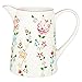 Greengate STWJUG1LCOL0104 Columbine Pichet Blanc 1 l