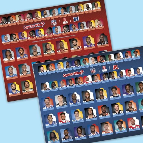 Guess Who? NFL Edition Board Game | Officially Licensed NFL Game for Kids and Families | Ages 6+ | 2 Players | 15 Mins. | Football Games - Image 5