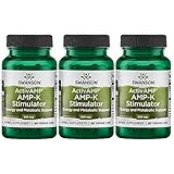 Swanson Activamp Amp-K Stimulator 225 mg 60 Veg Caps 3 Pack