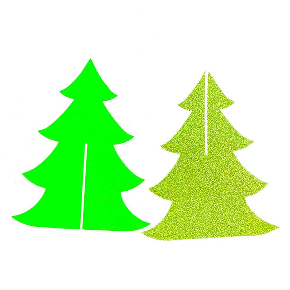 Yzdysg Fustelle In Metallo A Forma Di Albero Di Natale, Stencil Per