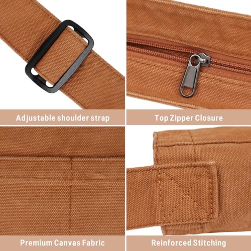 Bolso Tote de Lona para Mujer Grande Hobo Cruzado Casual miniatura 2