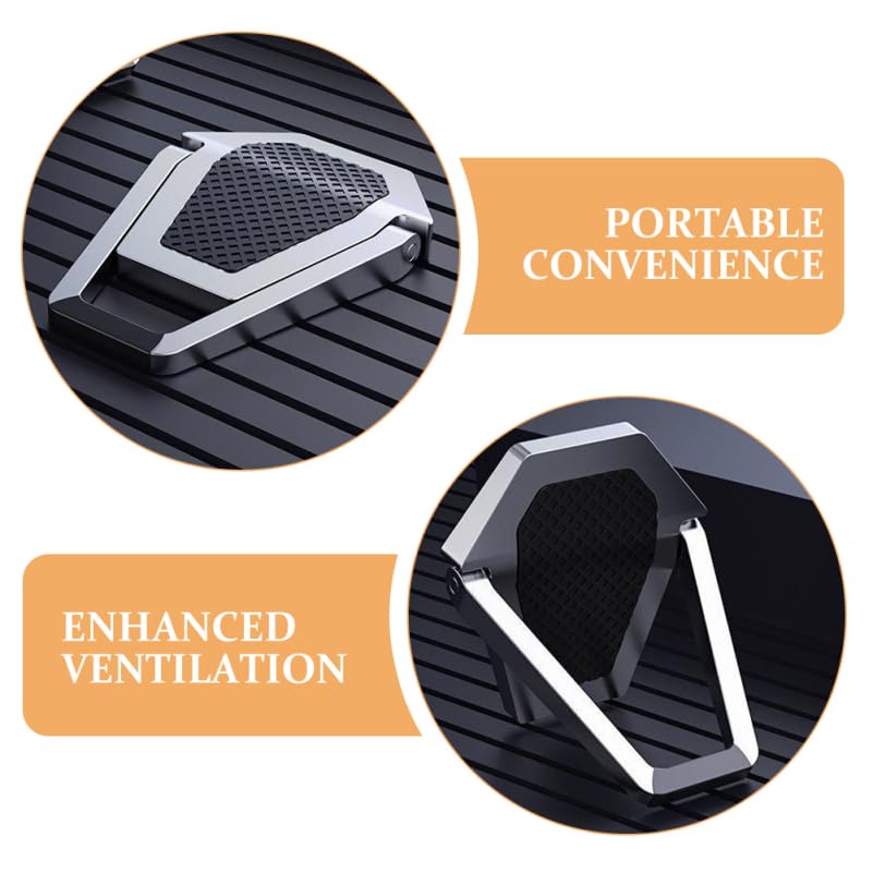 Soporte portátil plegable para laptop 4 piezas Angoily miniatura 7