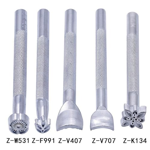 Outils de gaufrage pour cuir kit de sculpture de selles machine manuelle