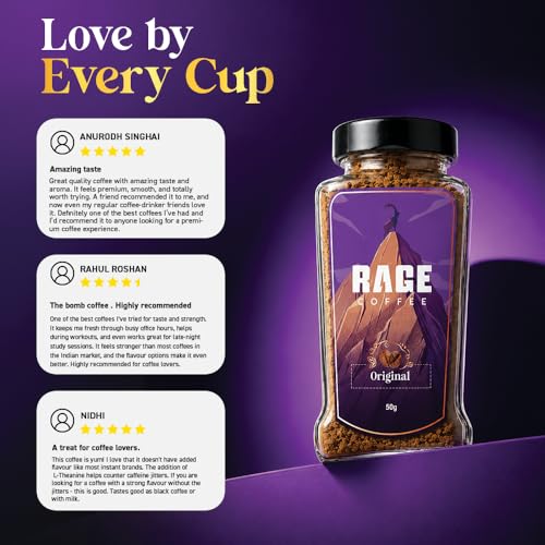 Rage Coffee 100% Pure Arabica Beans 200g - Image 7