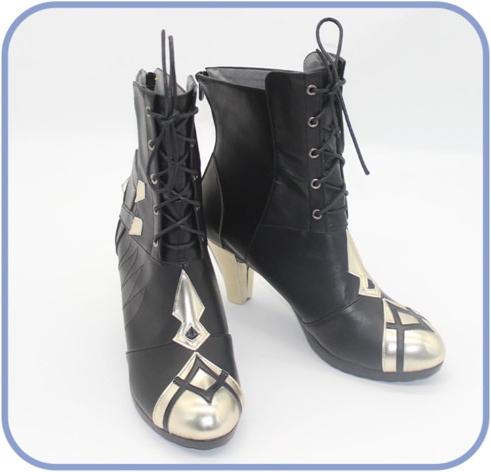 Anime Game Genshin Impact Arlecchino Cosplay Shoes Halloween Carnival Party Outfit Women Men Anime Cosplay Boots Role Play