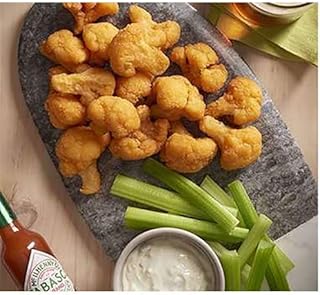 Harvest Creations Breaded Spiced Cauliflower with Tabasco Sauce, 2 Pound -- 6 per case.