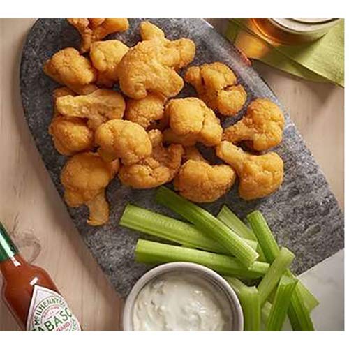 Breaded Spiced Cauliflower with Tabasco Sauce by Harvest Creations – Pack of 6