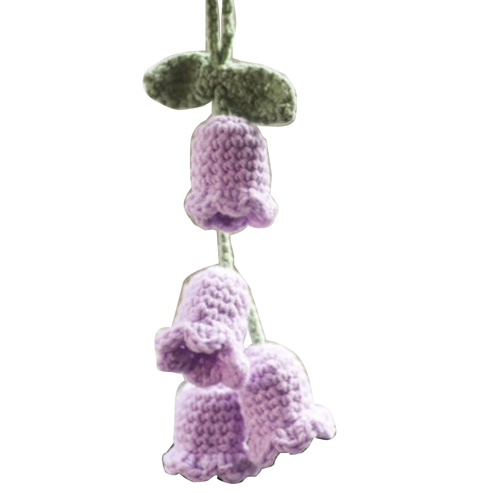 Car Knitted Pendant Car Interior Decoration Rearview Hanging-Decor Accessories for Backpacks Keychains