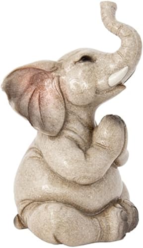 Miniatura 5 de Estatua de yoga de elefante meditando elefante zen decoración del hogar regalo de yoga