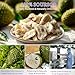 Vinamit Soft Dried Soursop | Soursop Fruit 3.5 oz bag | Natural Tropical Fruit Snack | Vegan, Gluten-Free, Non-GMO | High in Fiber, Ideal for Travel & Clean Eating