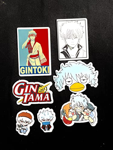 Image of Pack of 20 Cute Gintoki Stickers