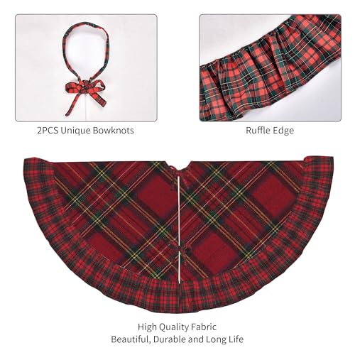 Personalized-Christmas-Tree-Skirt-with-Name-Family-Custom-Family-Christmas-Decoration-Tree-Skirt-30-in-Design-A Personalized Christmas Tree Skirt with Name Family Custom Family Christmas Decoration Tree Skirt 30 in Design A