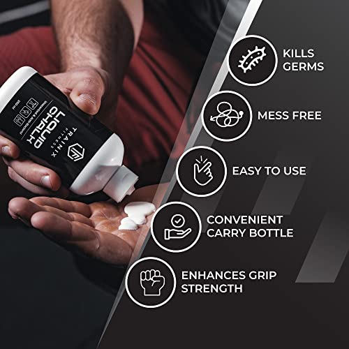 Trainix Fitness Liquid Chalk For Weightlifting, Workout Lifting Chalk, Gym Chalk Weightlifting, Hand Chalk Suitable For Use As Gymnastics Chalk For Bars, Weightlifting Chalk, Climbing Chalk, Chalk Gym #TOP1