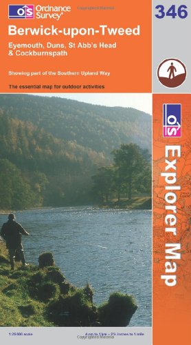 OS Explorer map 346 : Berwick-upon-Tweed