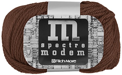 リッチモア スペクトルモデム 毛糸 極太 Col.39 ブラウン 系 40g 約80m 5玉セット 2098