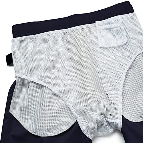 LETAOTAO Big and Tall Swim Trunks for Men Plus Size Swim Shorts Beach Board Shorts Mesh Lining(1X-8X)4