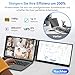 Blackview SCM6 Portable Monitor(600g 4.5mm), 14" FHD IPS Augenpflege Laptop Bildschirm Erweiterung, Ultra-Dünner Gaming Monitor für 13“-17“ Laptops, Geeignet für Laptop/PC/Mac/PS3/4/5/Xbox