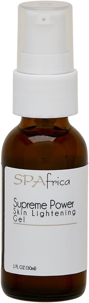 Natural Supreme Power Lightening Gel Pigment Corrector | w/Jojoba Oil & Hyaluronic Acid | Helps Fade & Lighten the appearance of Hyperpigmentation, Dark Spots & Melasma for Face | 1oz / 30ml