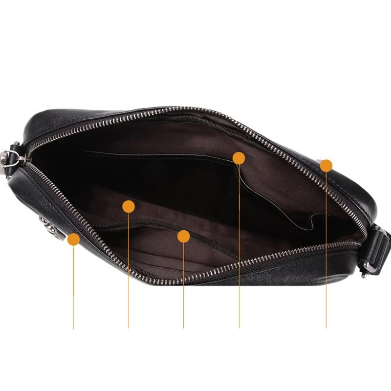 Men's Leather Shoulder Bag Leather Casual Messenge Bags Crossbody Bag Messenger Bags4