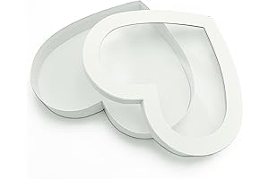 QRQR 12-Inch Heart-Shaped Presentable Packaging: A Valentine's Day Delight