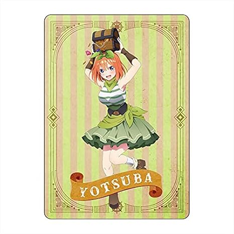 Amazon Co Jp 五等分の花嫁 パイレーツ A6下敷き 中野四葉 文房具 オフィス用品