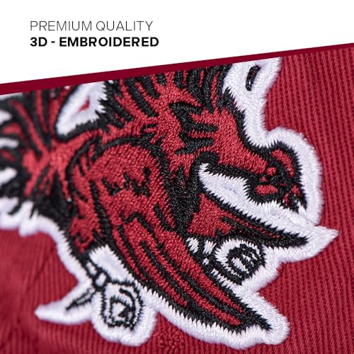 Gorra roja ajustable University of South Carolina miniatura 3