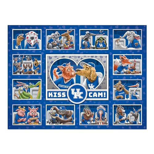 Image of YouTheFan NCAA Kentucky Wildcats inchKiss Cam inch 500 Puzzle
