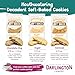 Darlington Snacks Soft Baked Sugar Cookies Individually Wrapped, 100% Nut Free Soft Sugar Cookies, Kosher Approved, Made in USA, 0.75 Oz, 216 Count