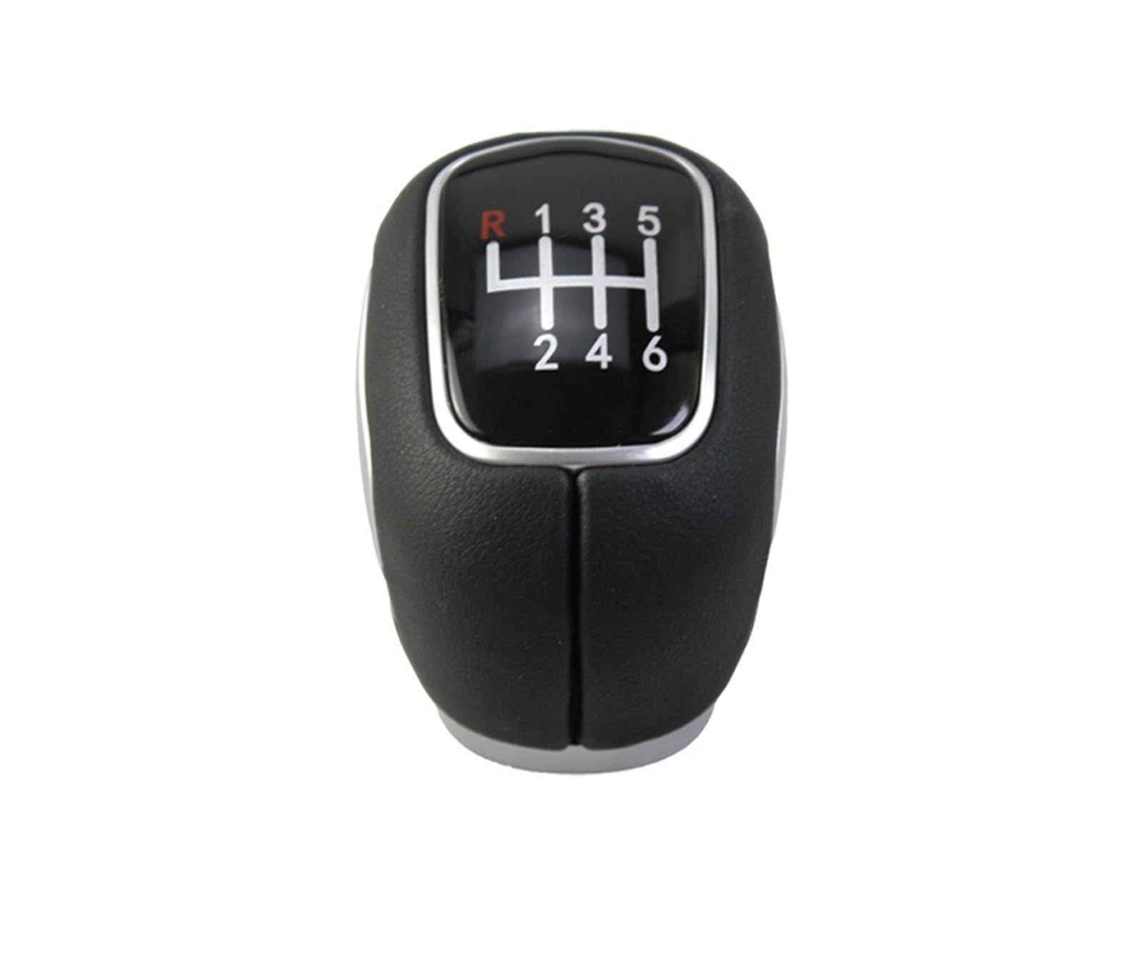 Ouvecr 6 Speed-Red 10Mm Car Shift Gear Knob Handle For Chevrolet For Chevy For Cruze 2009-2015 Car 5/6 Speed Manual Gear Shift Knob Lever Headball Gear Shift Cover(6 Speed-Red 10Mm)